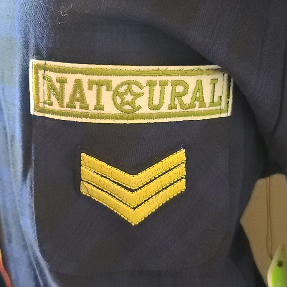 Sam Edelman Patch Embellished Plaid Sleep Shirt - Picture 7 of 11